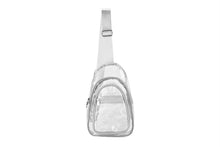 Load image into Gallery viewer, Ladies Clear see Thru Sling bag Fashion Handbag