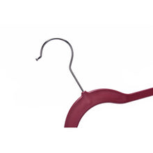 Load image into Gallery viewer, PL036 - 13.5&quot; Kids Plastic Shirt Hangers - Raspberry