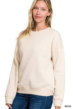 Load image into Gallery viewer, Fleece Drop Shoulder Sweatshirts