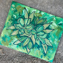 Load image into Gallery viewer, Moody Magnolias Painting