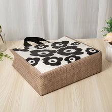 Load image into Gallery viewer, Classic Black Flower Non-woven Gift Bag