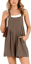 Load image into Gallery viewer, Essential basic loose shortall overalls romper