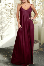 Load image into Gallery viewer, AWDMD280_SPAGHETTI STRAP KNIT MAXI DRESS