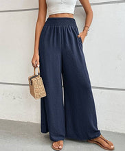 Load image into Gallery viewer, Simple Flared Wide-Leg Pants