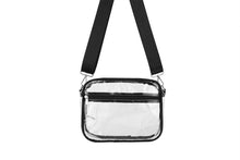 Load image into Gallery viewer, Ladies Clear see Thru Crossbody Fashion Handbag