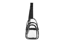 Load image into Gallery viewer, Ladies Clear see Thru Sling bag Fashion Handbag