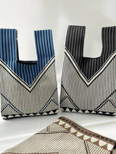 Load image into Gallery viewer, Cosbai - Classic Minimalist Striped Knit Handbag