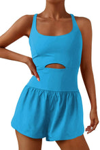 Load image into Gallery viewer, Athletic Cutout Romper