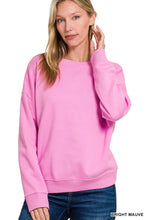 Load image into Gallery viewer, Fleece Drop Shoulder Sweatshirts