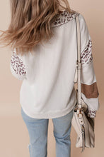 Load image into Gallery viewer, GAME DAY Embroidered Graphic Leopard Waffle Top | S-XL