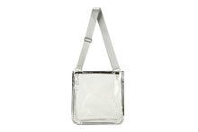 Load image into Gallery viewer, Ladies Crossbody Clear See Thru PVC Handbag