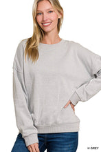 Load image into Gallery viewer, Fleece Drop Shoulder Sweatshirts