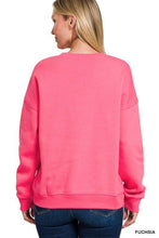 Load image into Gallery viewer, Fleece Drop Shoulder Sweatshirts