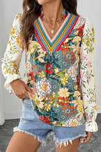 Load image into Gallery viewer, Fashion-W Crochet Boho Half &amp; Long Sleeve Floral Blouse