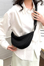Load image into Gallery viewer, Round Mini Crescent Crossbody Shoulder Bag