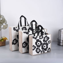 Load image into Gallery viewer, Classic Black Flower Non-woven Gift Bag