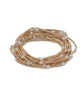 Load image into Gallery viewer, Multi Strand Coil Beaded Bracelet