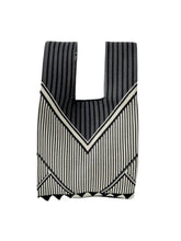 Load image into Gallery viewer, Cosbai - Classic Minimalist Striped Knit Handbag