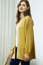 Load image into Gallery viewer, CWOCAL156-M_LOOSE FIT SOFT WARM SWEATER KNIT CARDIGAN