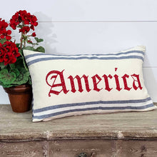 Load image into Gallery viewer, Doylestown America Pillow Cover 20Lx12W