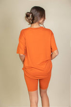 Load image into Gallery viewer, Loose Fit Top &amp; Bike Shorts Set