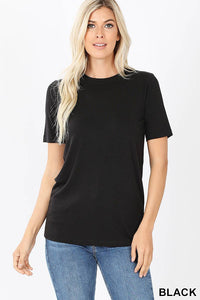 ...Short Sleeve Basic Tee