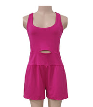 Load image into Gallery viewer, Athletic Cutout Romper