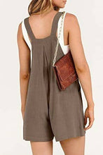 Load image into Gallery viewer, Essential basic loose shortall overalls romper