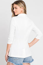 Load image into Gallery viewer, CWOBL102_Long Sleeve Stretch Open Front Blazer Jacket