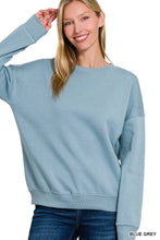 Load image into Gallery viewer, Fleece Drop Shoulder Sweatshirts