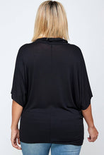 Load image into Gallery viewer, Plus Size Top With Face Cover - 17601-T