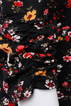 Load image into Gallery viewer, CWOBL091_Casual Work Ruched 3/4 Slv Open Front Blazer Jacket