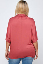 Load image into Gallery viewer, Plus Size Top With Face Cover - 17601-T