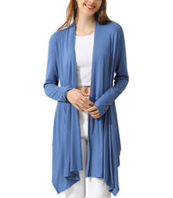 Load image into Gallery viewer, Long Sleeve Casual Open Front Long Cardigan