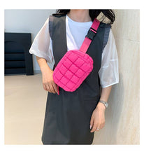 Load image into Gallery viewer, PUFFER QUILTED SLING BAG FANNY BAG BELT BUM BAG | 40P546