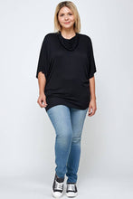 Load image into Gallery viewer, Plus Size Top With Face Cover - 17601-T