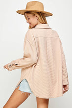 Load image into Gallery viewer, Outdoor Chic Women's Waffle Scuba Shacket 5202IJK
