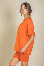Load image into Gallery viewer, Loose Fit Top &amp; Bike Shorts Set