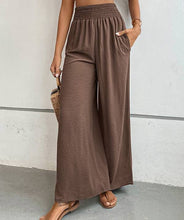 Load image into Gallery viewer, Simple Flared Wide-Leg Pants