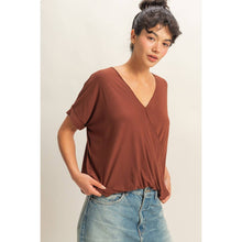 Load image into Gallery viewer, DZ22A998-V-Neck Oversized Top