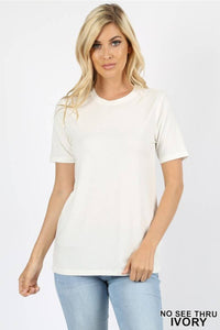 ...Short Sleeve Basic Tee