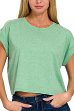 Load image into Gallery viewer, Cotton Folded Sleeve Top