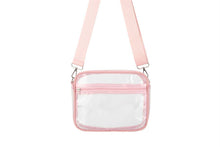 Load image into Gallery viewer, Ladies Clear see Thru Crossbody Fashion Handbag