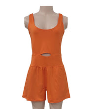 Load image into Gallery viewer, Athletic Cutout Romper