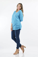 Load image into Gallery viewer, , SI-14448 PLUS SIZE Scoop neck dolman top