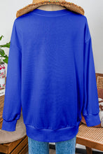 Load image into Gallery viewer, Fashion-W Tinsel Game Day Drop Shoulder Graphic Sweatshirt