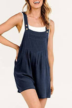 Load image into Gallery viewer, Essential basic loose shortall overalls romper