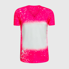 Load image into Gallery viewer, V-Neck FAUX Bleached Tees