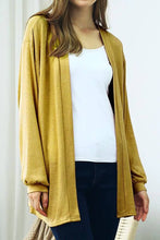 Load image into Gallery viewer, Long Sleeve Casual Open Front Long Cardigan