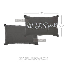 Load image into Gallery viewer, Finders Keepers Sit A Spell Pillow 9.5x14